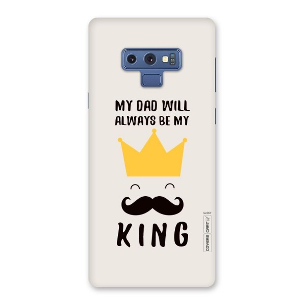 My King Dad Back Case for Galaxy Note 9