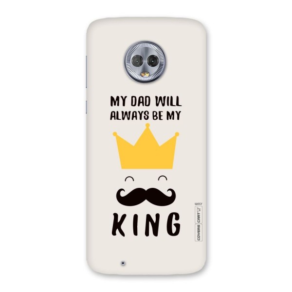 My King Dad Back Case for Moto G6