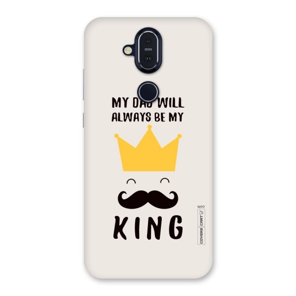 My King Dad Back Case for Nokia 8.1