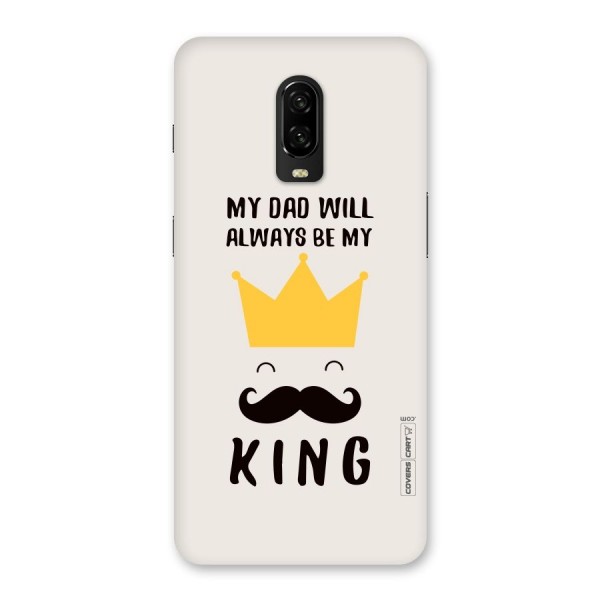 My King Dad Back Case for OnePlus 6T