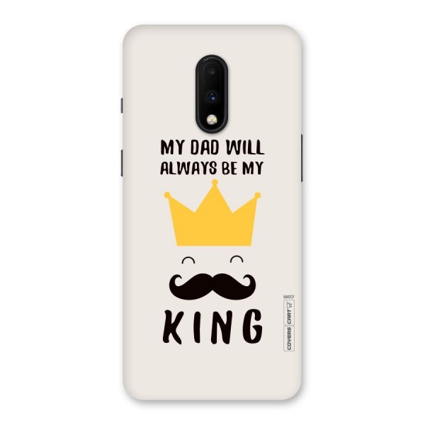 My King Dad Back Case for OnePlus 7
