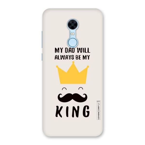 My King Dad Back Case for Redmi Note 5