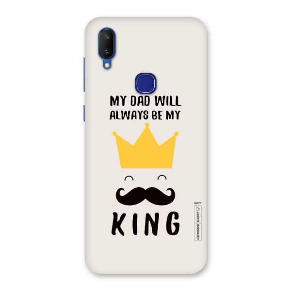 My King Dad Back Case for Vivo V11