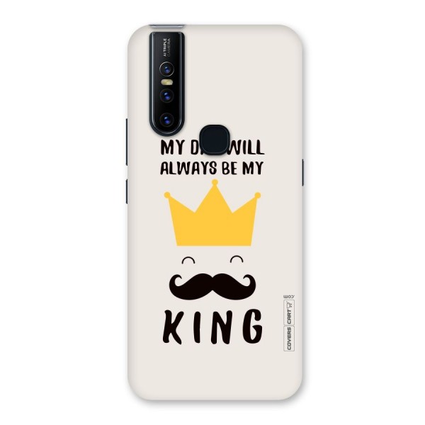 My King Dad Back Case for Vivo V15