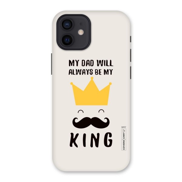 My King Dad Back Case for iPhone 12