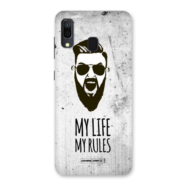 My Life My Rules Back Case for Galaxy A20