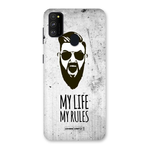 My Life My Rules Back Case for Galaxy M21