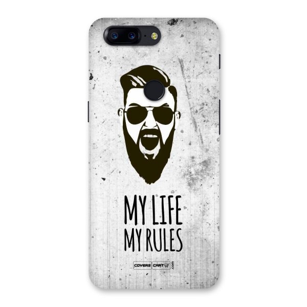 My Life My Rules Back Case for OnePlus 5T