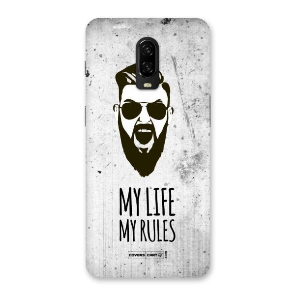 My Life My Rules Back Case for OnePlus 6T