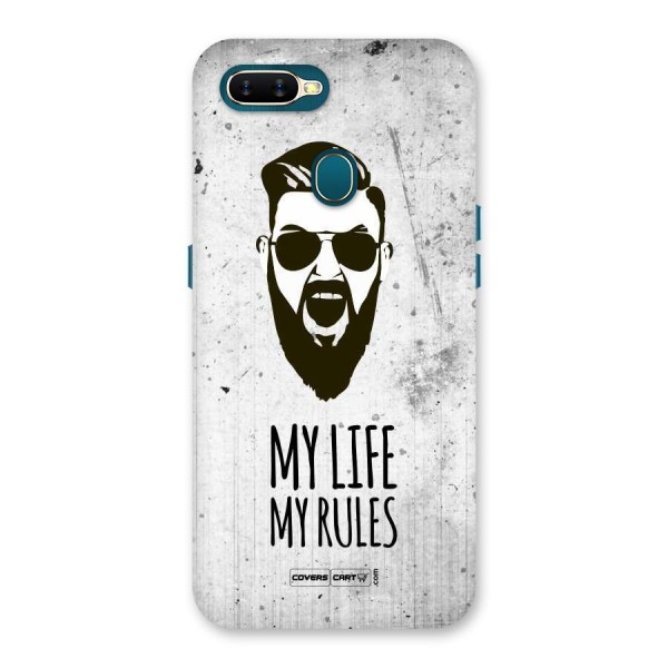 My Life My Rules Back Case for Oppo A12