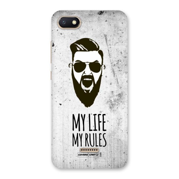 My Life My Rules Back Case for Redmi 6A