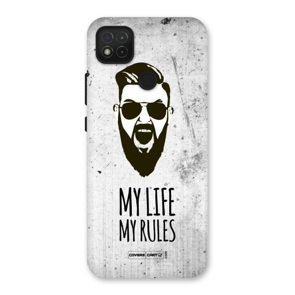 My Life My Rules Back Case for Redmi 9C