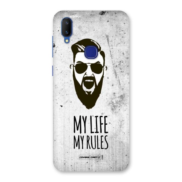 My Life My Rules Back Case for Vivo V11