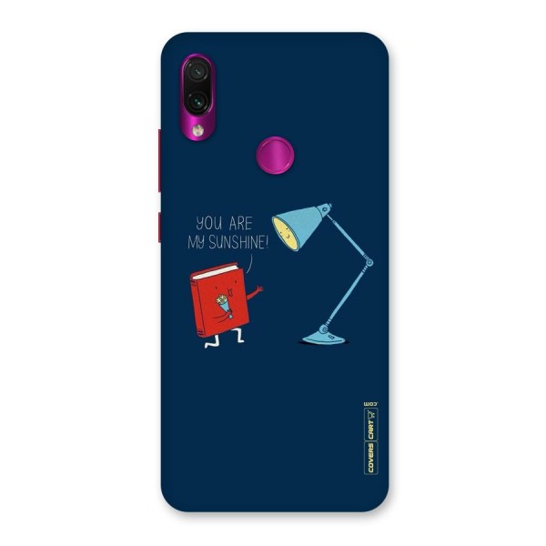 My Sunshine Back Case for Redmi Note 7 Pro