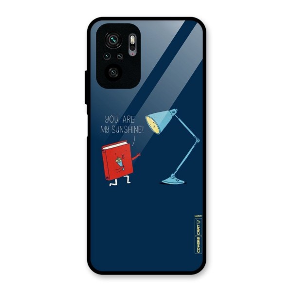 My Sunshine Glass Back Case for Redmi Note 10