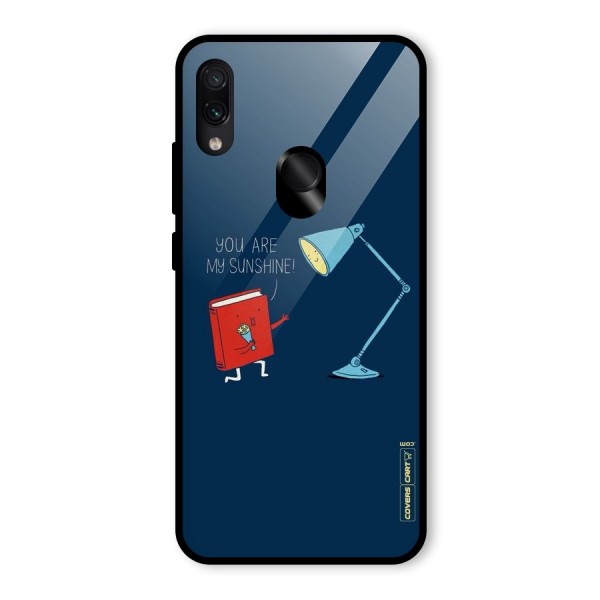 My Sunshine Glass Back Case for Redmi Note 7