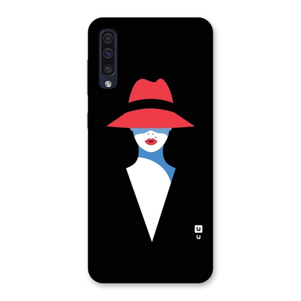 Mysterious Woman Illustration Back Case for Galaxy A50s