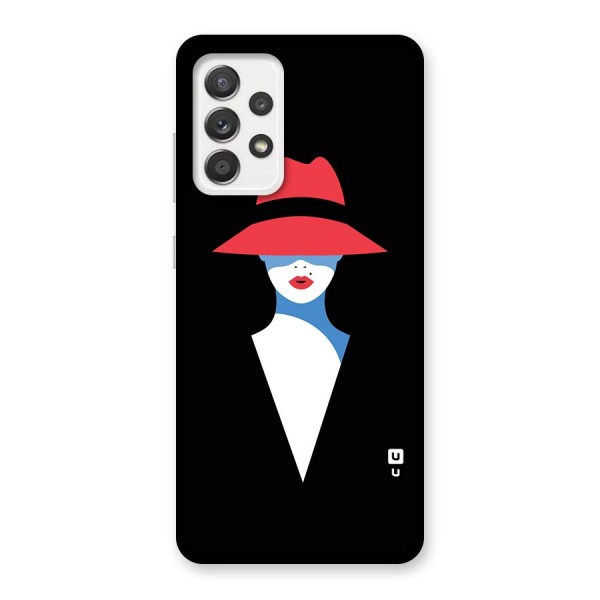 Mysterious Woman Illustration Back Case for Galaxy A52