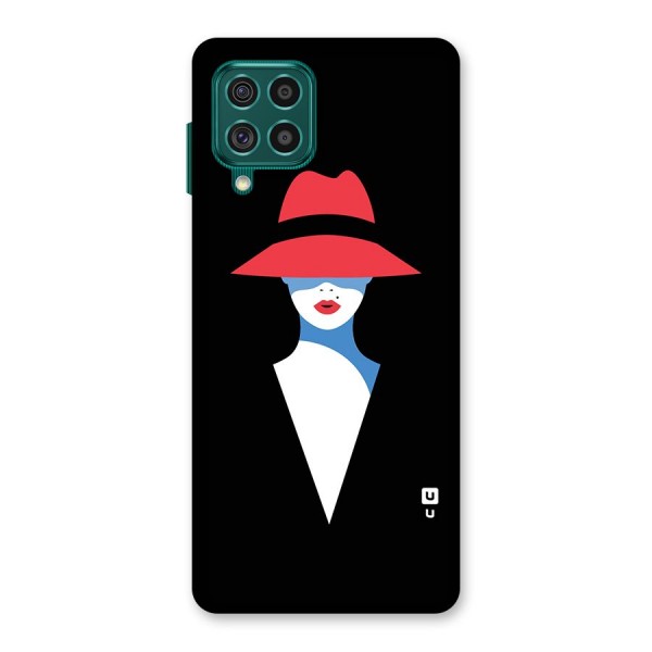 Mysterious Woman Illustration Back Case for Galaxy F62