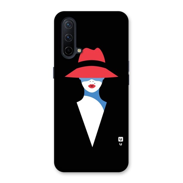 Mysterious Woman Illustration Back Case for OnePlus Nord CE 5G