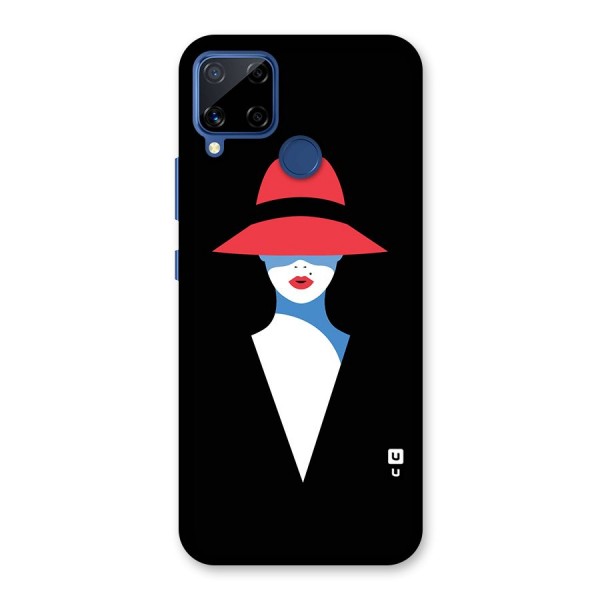 Mysterious Woman Illustration Back Case for Realme Narzo 30A