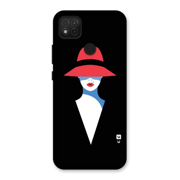 Mysterious Woman Illustration Back Case for Redmi 9C