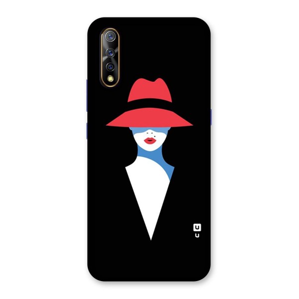 Mysterious Woman Illustration Back Case for Vivo Z1x