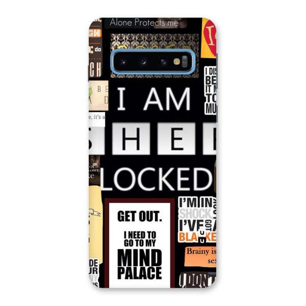 Mystery Pattern Back Case for Galaxy S10