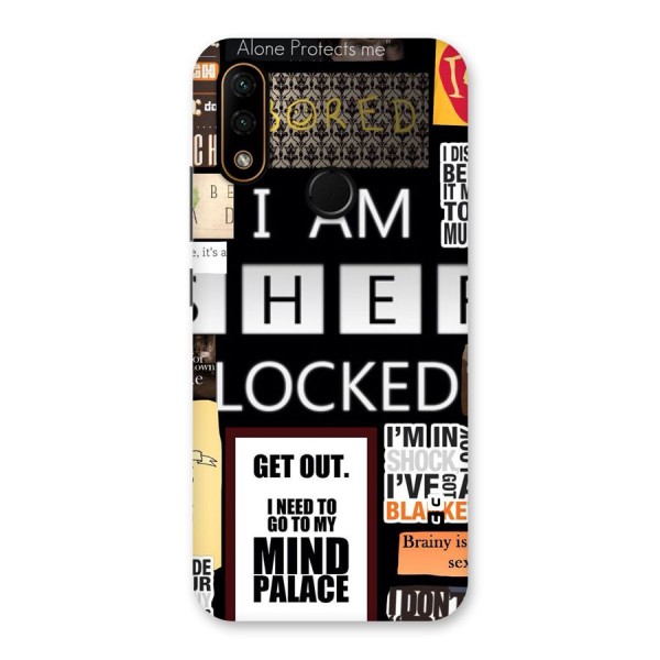 Mystery Pattern Back Case for Lenovo A6 Note