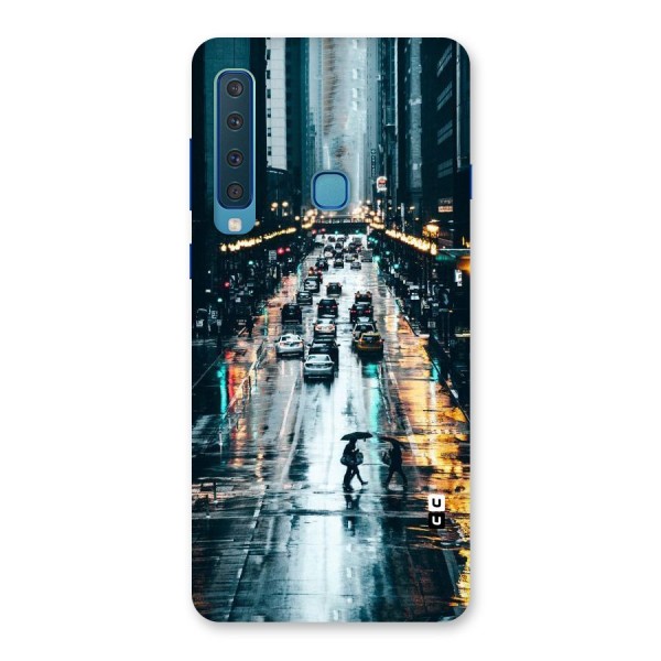 NY Streets Rainy Back Case for Galaxy A9 (2018)