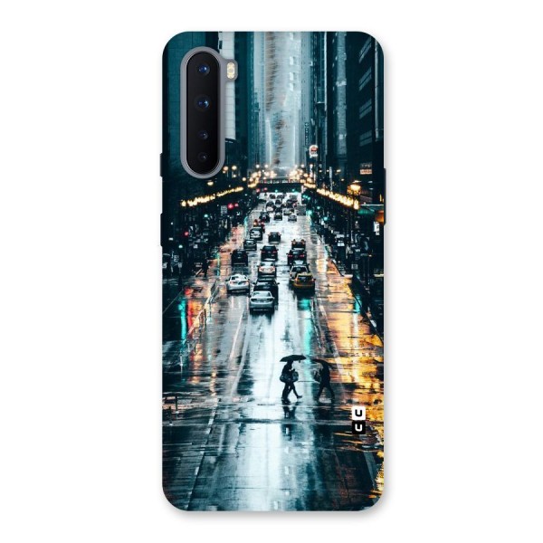 NY Streets Rainy Back Case for OnePlus Nord