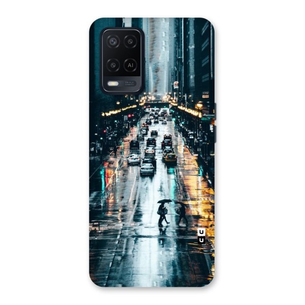 NY Streets Rainy Back Case for Oppo A54