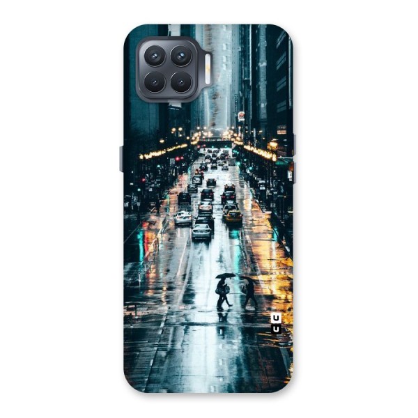 NY Streets Rainy Back Case for Oppo F17 Pro