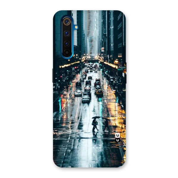 NY Streets Rainy Back Case for Realme 6 Pro