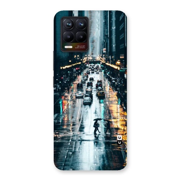 NY Streets Rainy Back Case for Realme 8