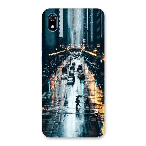 NY Streets Rainy Back Case for Redmi 7A