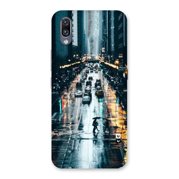 NY Streets Rainy Back Case for Vivo NEX