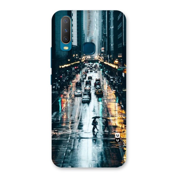 NY Streets Rainy Back Case for Vivo U10