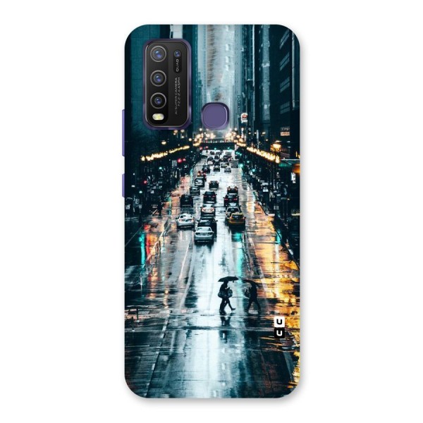 NY Streets Rainy Back Case for Vivo Y30