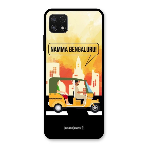 Namma Bengaluru Glass Back Case for Galaxy A22 5G