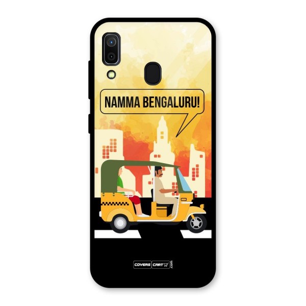 Namma Bengaluru Glass Back Case for Galaxy A30