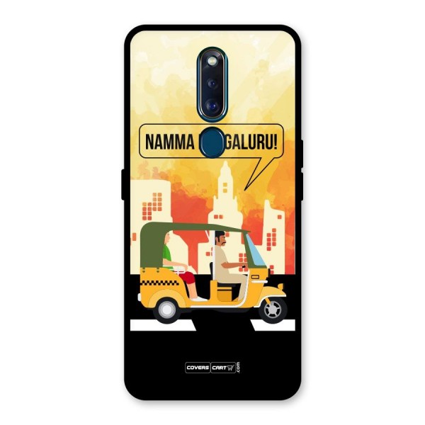 Namma Bengaluru Glass Back Case for Oppo F11 Pro