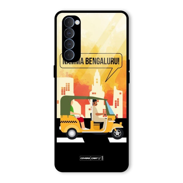 Namma Bengaluru Glass Back Case for Oppo Reno4 Pro