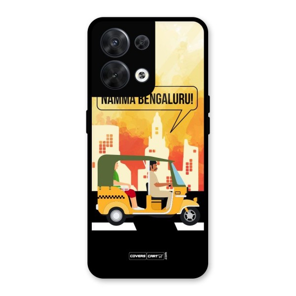 Namma Bengaluru Glass Back Case for Oppo Reno8 5G