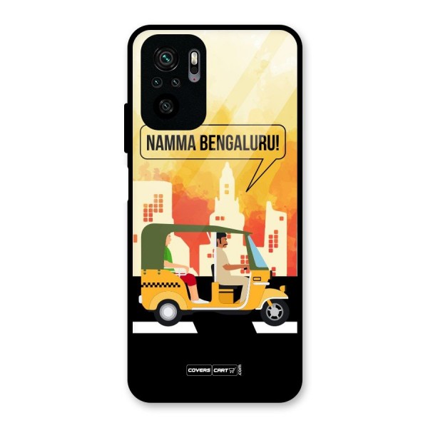 Namma Bengaluru Glass Back Case for Redmi Note 10