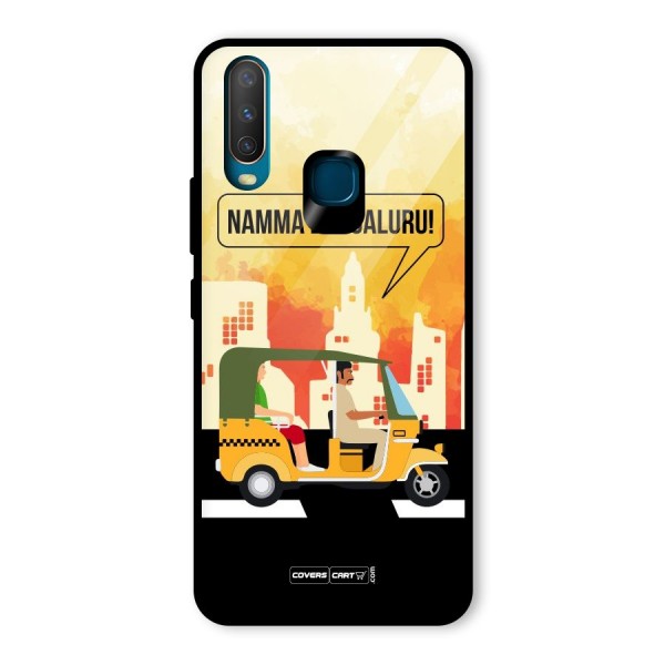 Namma Bengaluru Glass Back Case for Vivo Y15