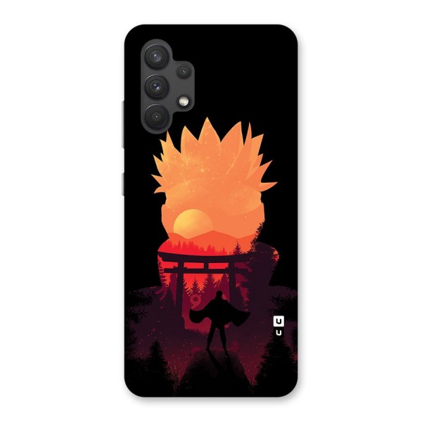 Naruto Anime Sunset Art Back Case for Galaxy A32