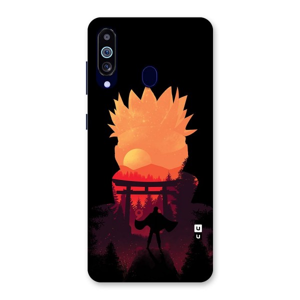 Naruto Anime Sunset Art Back Case for Galaxy A60