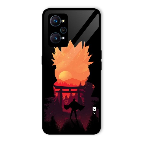 Naruto Anime Sunset Art Glass Back Case for Realme GT Neo2
