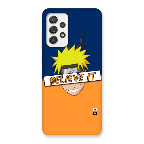 Naruto Believe It Back Case for Galaxy A52